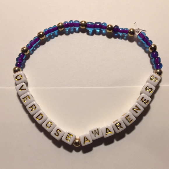 Overdose Awareness Bracelet - Picture 2 of 2